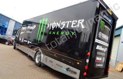Dixon Yamaha Race Truck 2012 wrapped by Totally Dynamic Southampton