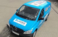 Mercedes Vito van wrapped in fully printed wrap by Totally Dynamic South London