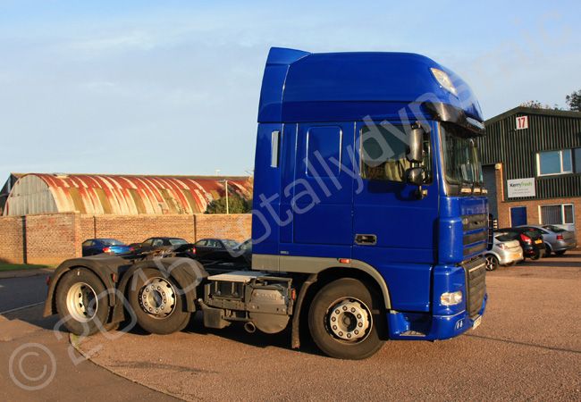 DAF XF cab fully vinyl wrapped by Totally Dynamic Norfolk
