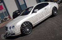Bentley wrapped pearlescent white at Totally Dynamic North London
