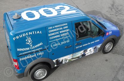 Ford Connect Van wrapped by Totally Dynamic North London