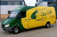 Mercedes Sprinter van wrapped by Totally Dynamic South London