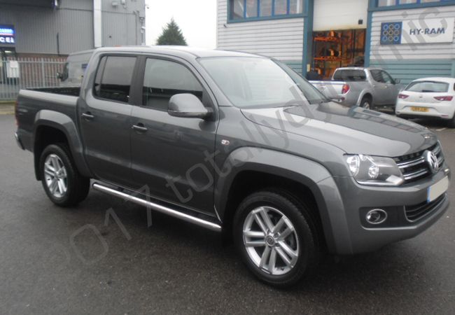 VW Amarok vinyl wrapped for Mark Anthony Construction