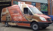Mercedes Sprinter Designed and Wrapped by Totally Dynamic Birmingham