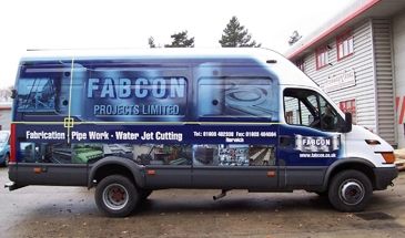 Fabcon Van Fleet - wrapped by Totally Dynamic Norwich