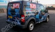 Van wrapped by Totally Dynamic North London