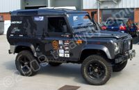 Land Rover wrapped for the Landy Rally by Totally Dynamic Leeds/Bradford