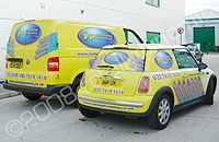 MINI - designed and wrapped by Totally Dynamic North London