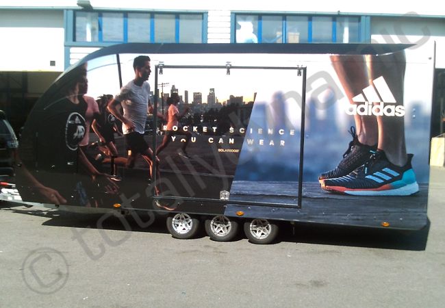 Adidas Midnight Club Land Rover & Trailer