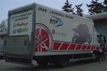 Race Transporter - designed and wrapped by Totally Dynamic Norwich