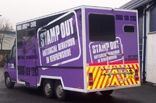 Peugeot Boxer - Designed and wrapped by Totally Dynamic Central Scotland