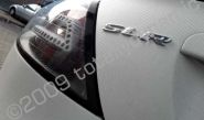 Mercedes SLR wrapped with white carbon fibre effect by Totally Dynamic North London