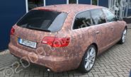 Audi wrapped in rust effect