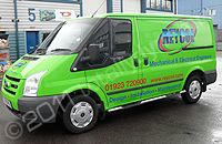 Ford Transit wrapped in full wrap by Totally Dynamic North London