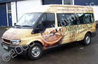 Ford Transit Designed and wrapped by Totally Dynamic Central Scotland