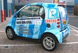 Smart Car - designed and wrapped by Totally Dynamic North London