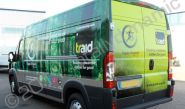 Fiat Ducato Maxi van wrapped in printed wrap by Totally Dynamic North London
