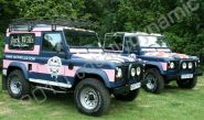 Defenders wrapped for Jack Wills by Totally Dynamic North London