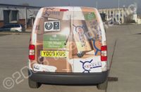 VW Caddy Wrapped by Totally Dynamic Leeds/Bradford