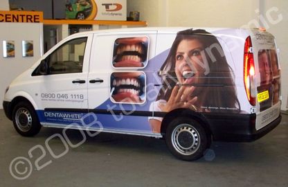 Mercedes Vito Designed and Wrapped by Totally Dynamic Central Scotland